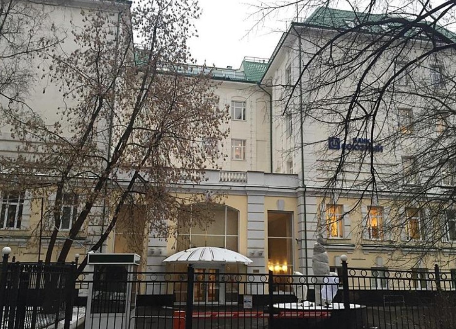 фасад дома, здание по адресу г Москва, Тихвинский пер, д 11 стр 2